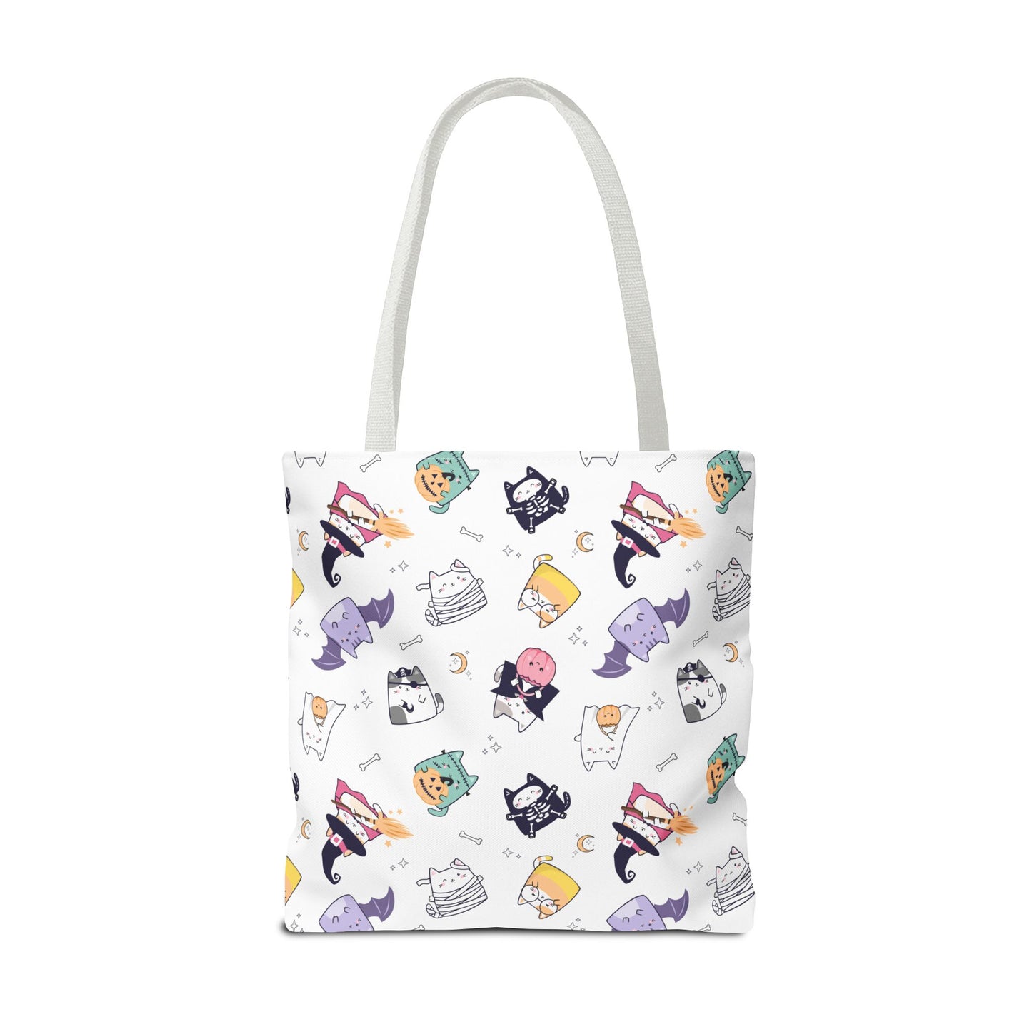 Meow-lloween Tote Bag