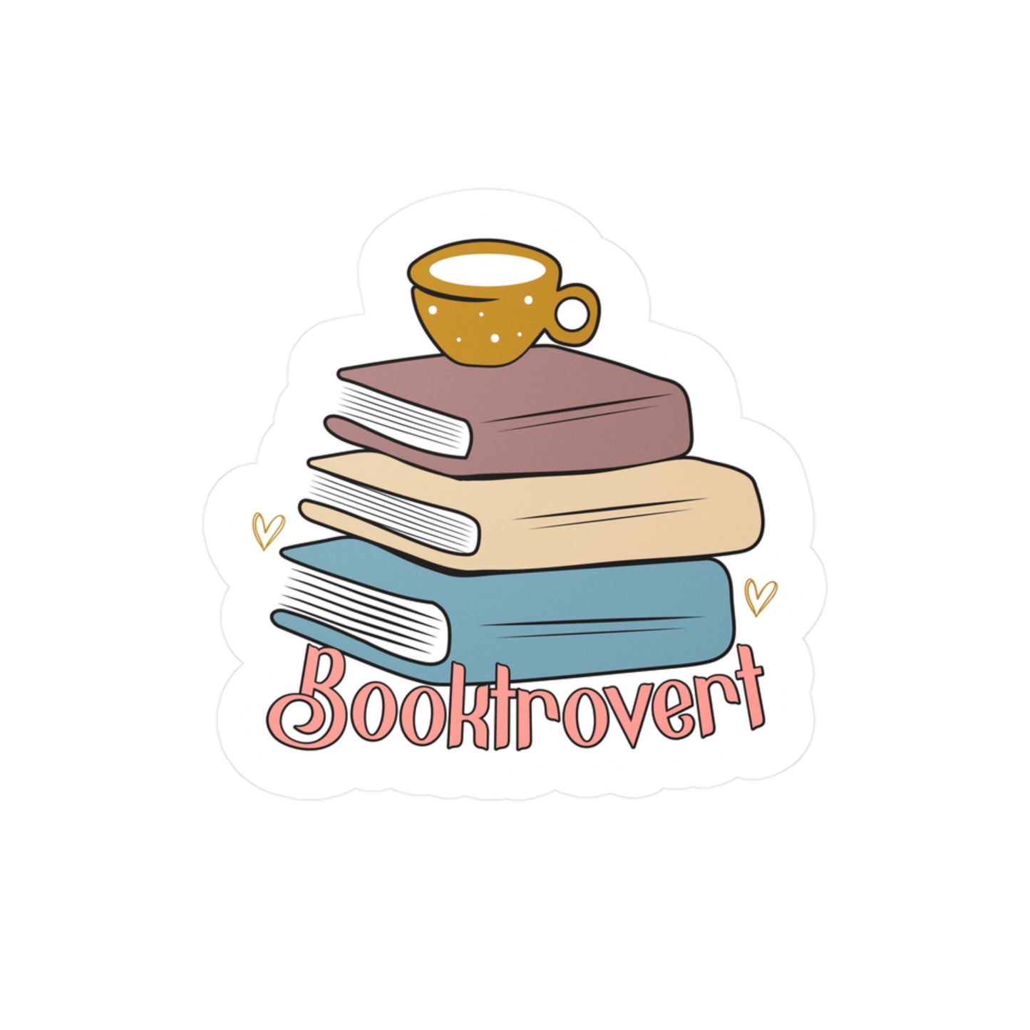 Booktrovert Vinyl Decal