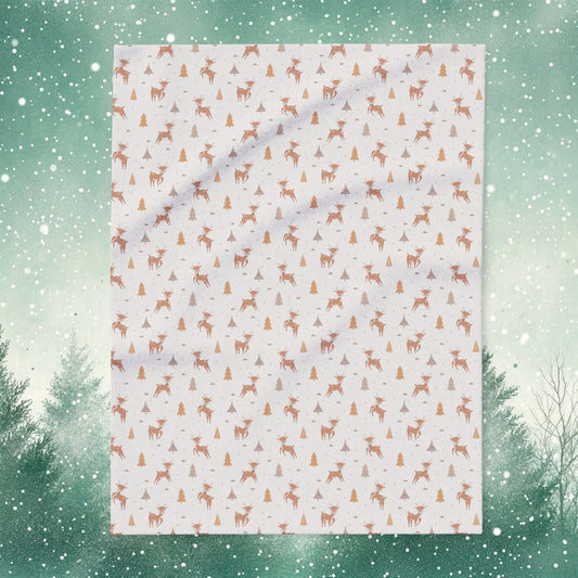 Cozy in the Woods Fleece Blanket