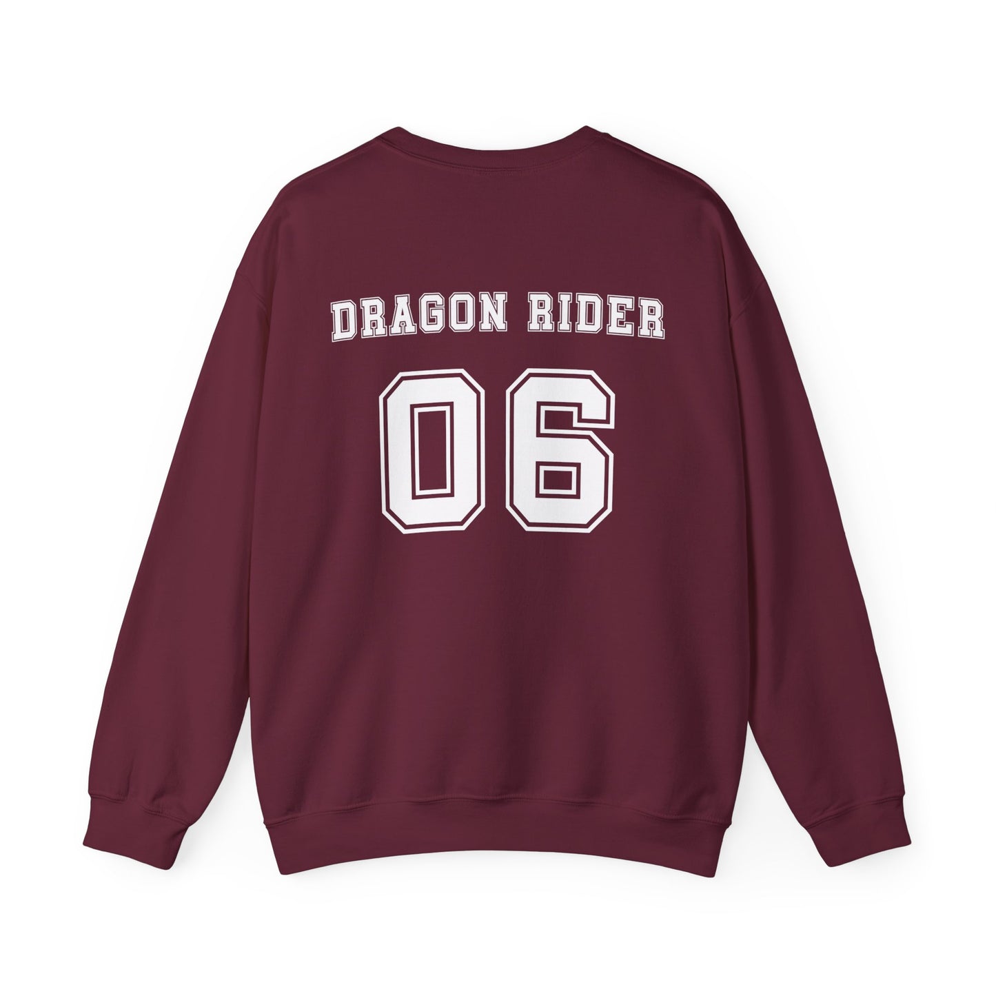 Fantasy Reader Sweatshirt V2. Dragon Rider