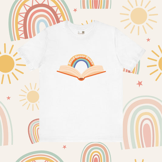 Read Queer Books V2 Tee