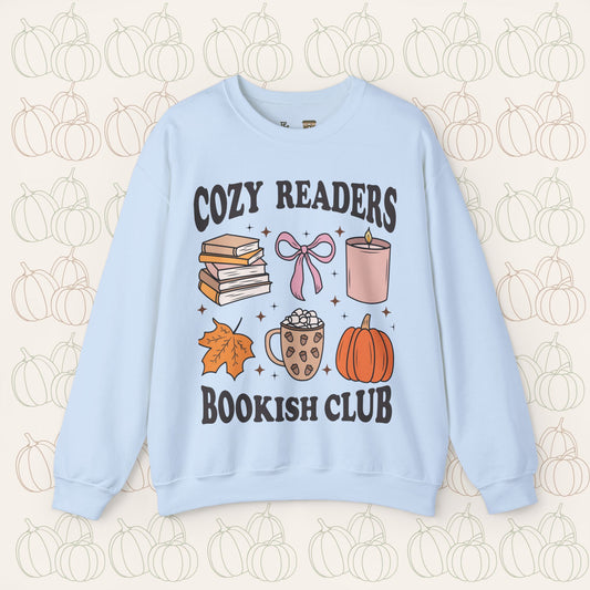 Cozy Readers Bookish Club Crewneck