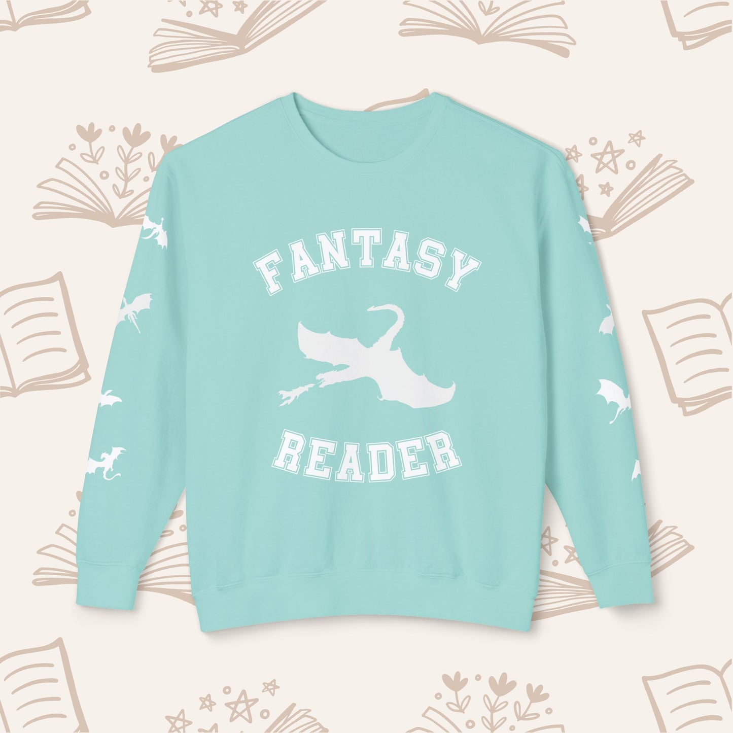 Fantasy Reader Sweatshirt (Dragon Rider)