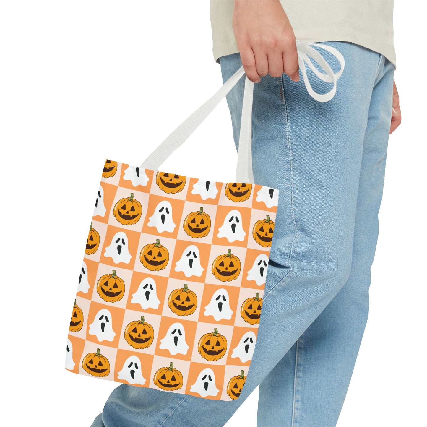 Spooky Squares Tote Bag