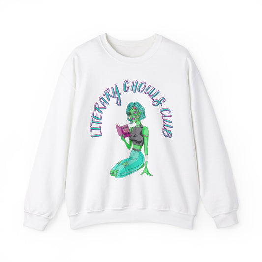 Literary Ghouls Club Crewneck Sweatshirt