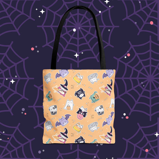 Pawsitively Haunted Tote Bag