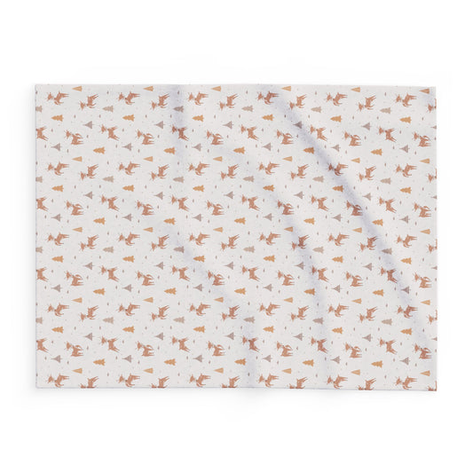 Cozy in the Woods Fleece Blanket