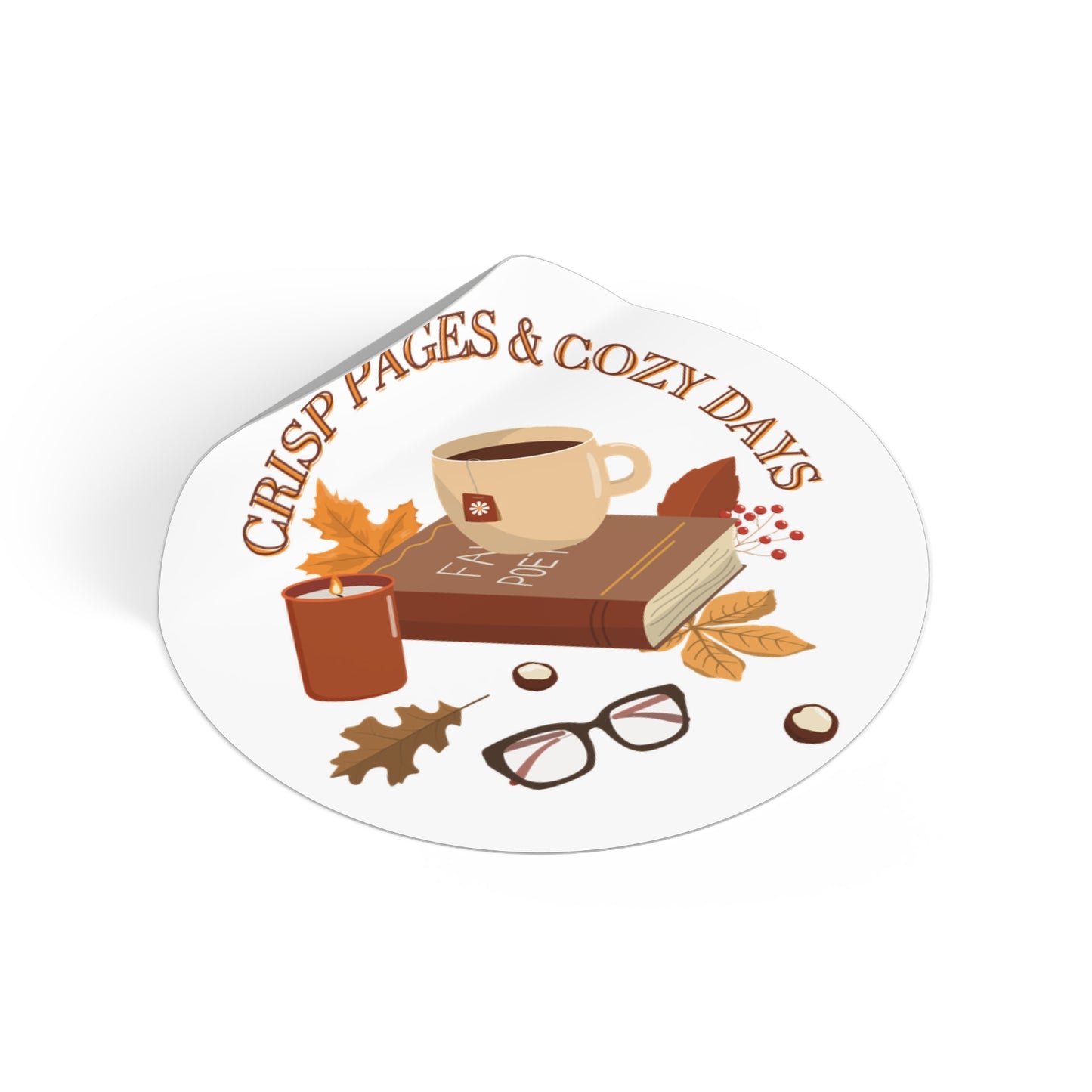 Crisp & Cozy Sticker