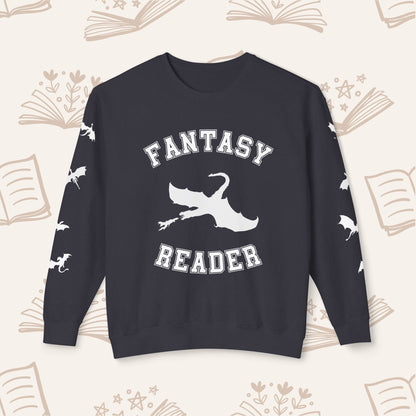 Fantasy Reader Sweatshirt (Dragon Rider)