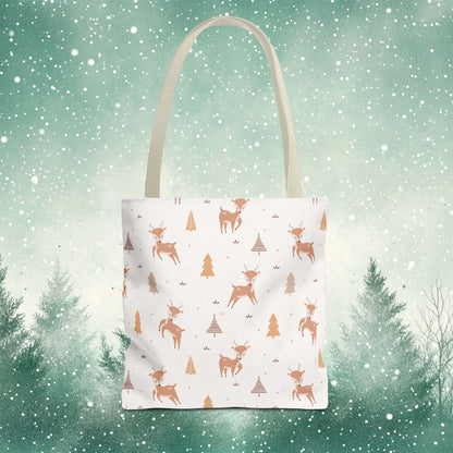 Cozy in the Woods Tote Bag