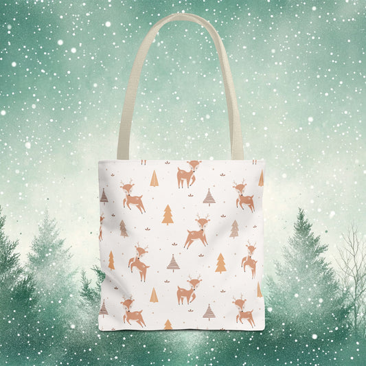 Cozy in the Woods Tote Bag