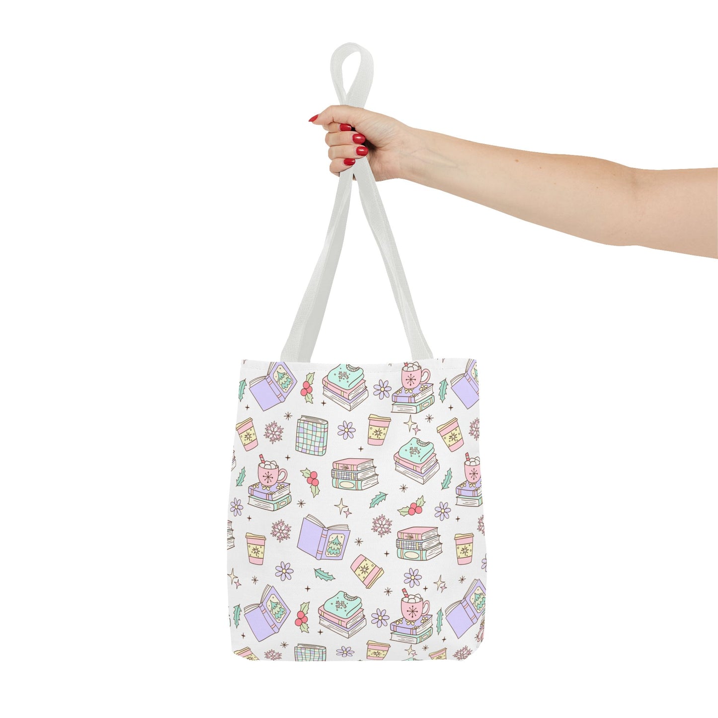 Marshmallow Reads Tote Bag