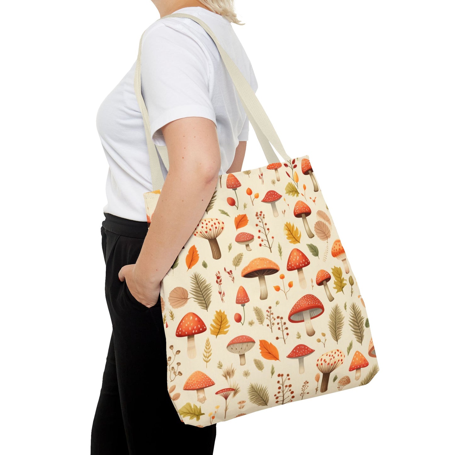 Mushroom Meadow Tote Bag