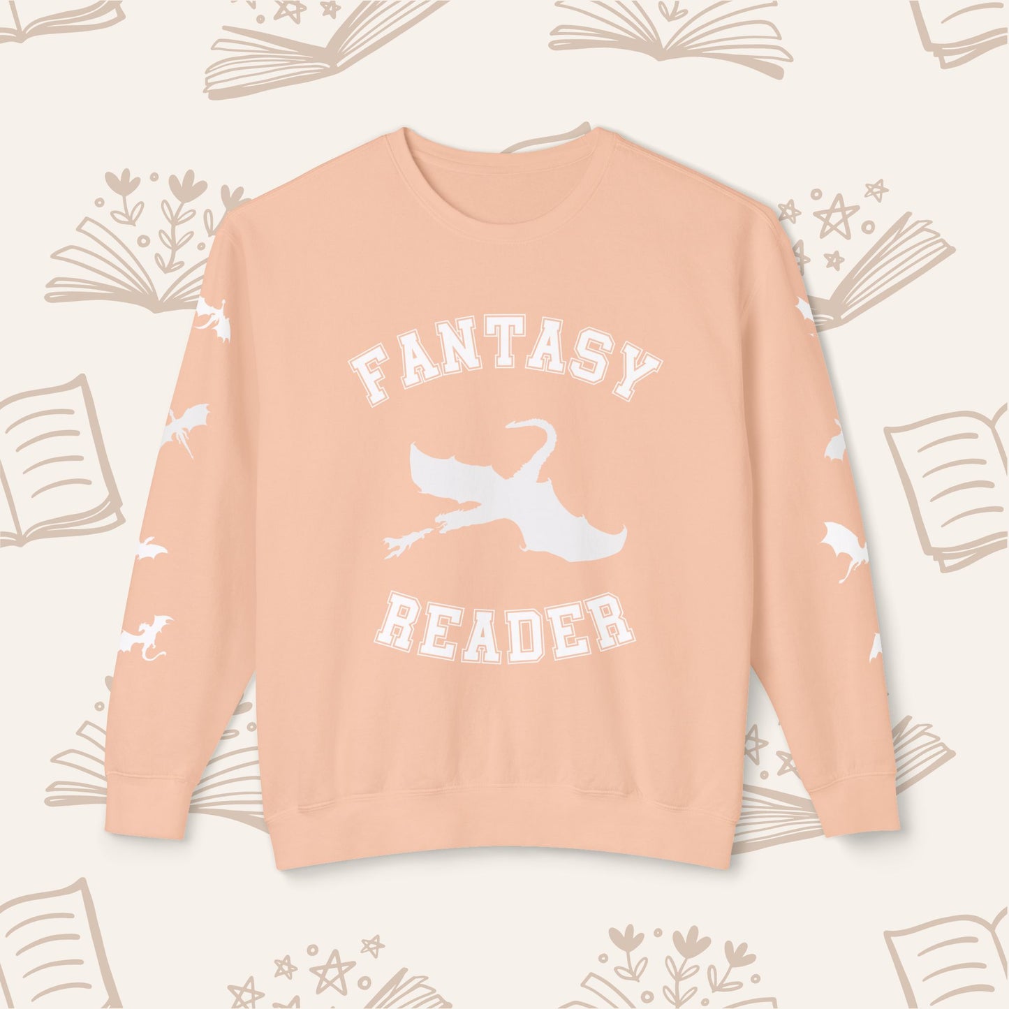 Fantasy Reader Sweatshirt (Dragon Rider)