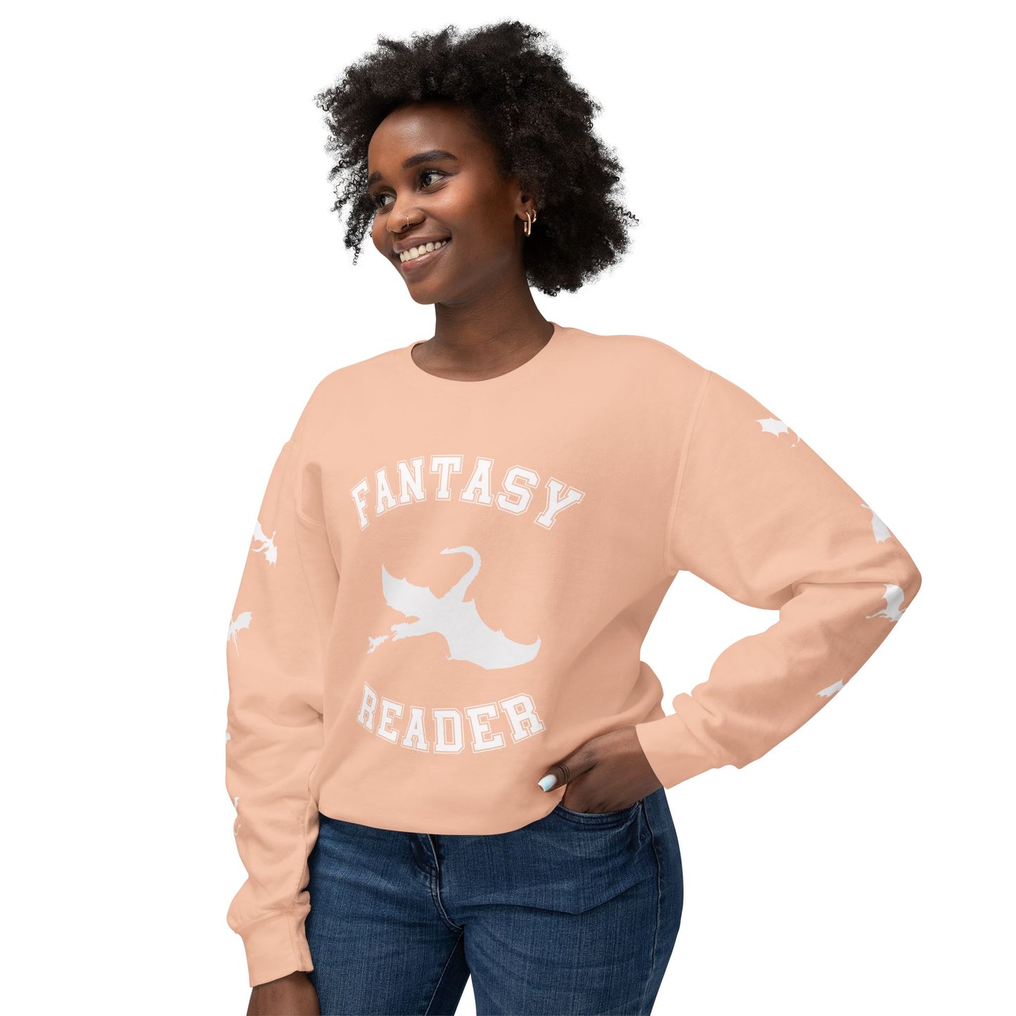 Fantasy Reader Sweatshirt (Dragon Rider)