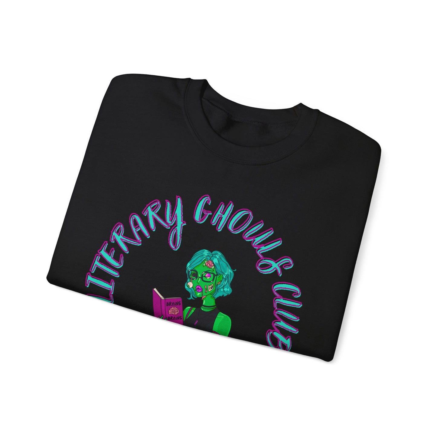 Literary Ghouls Club Crewneck Sweatshirt