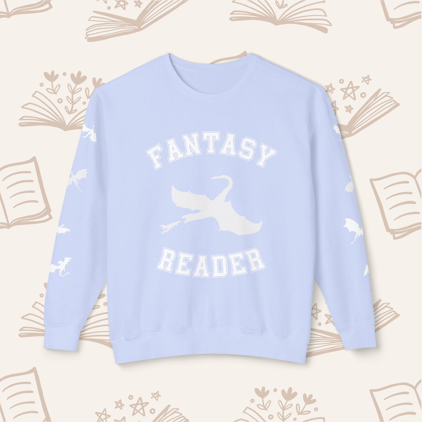 Fantasy Reader Sweatshirt (Dragon Rider)