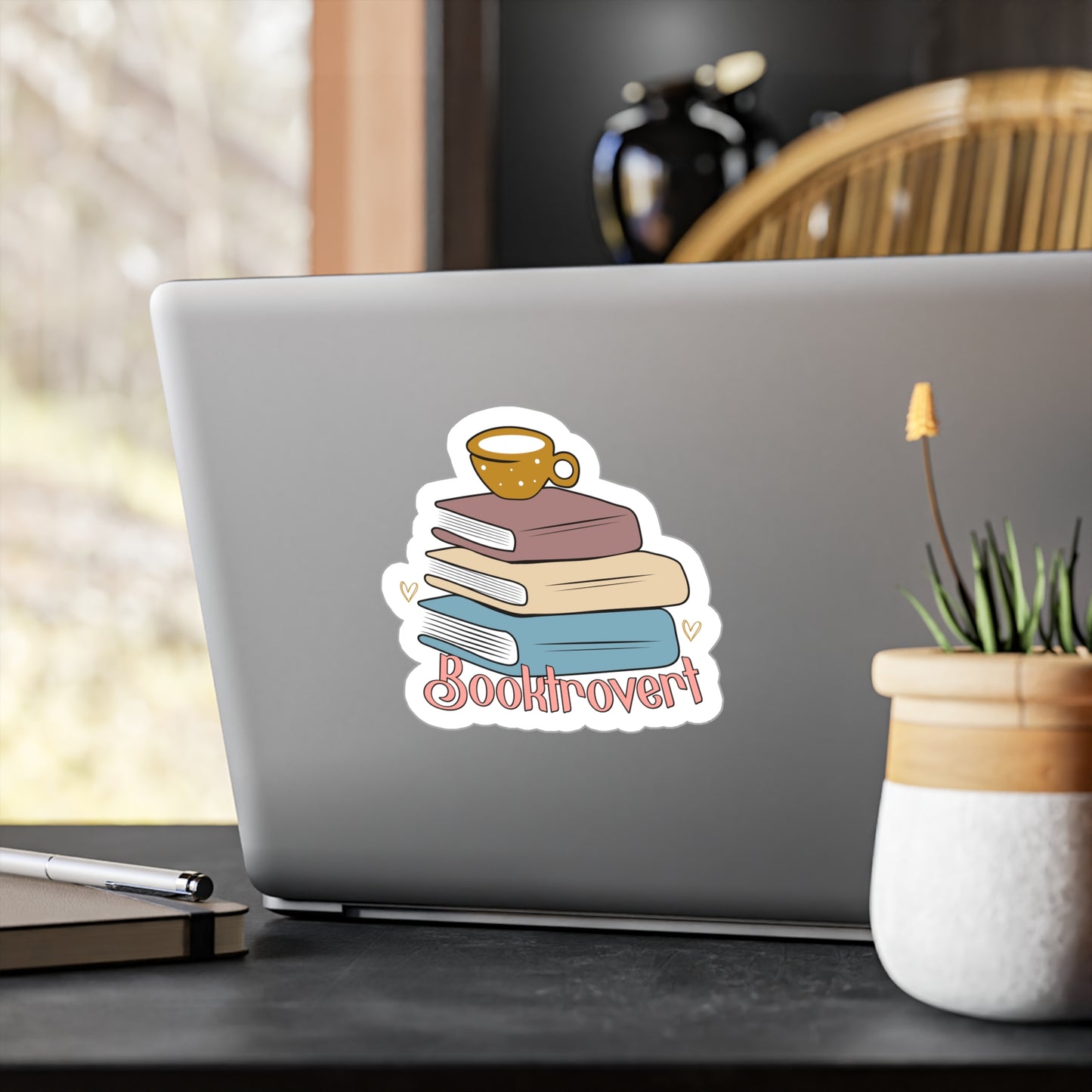 Booktrovert Vinyl Decal