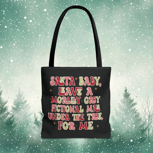 Leave A Morally Grey Fictional Man Tote Bag