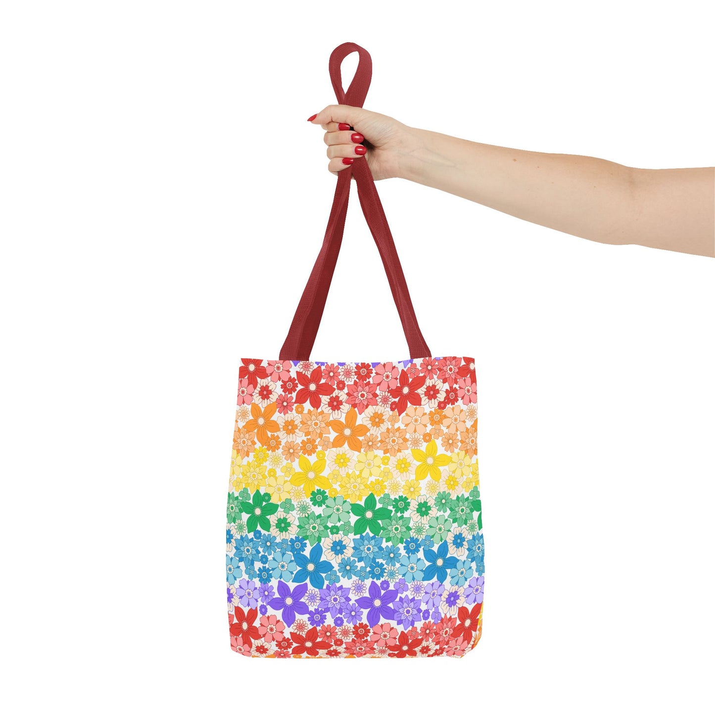 Pride Flower Tote Bag (AOP)