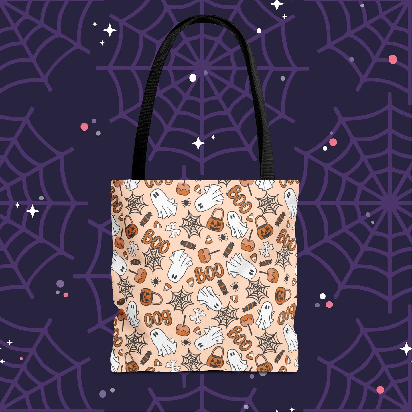 Wicked Webs & Treats Tote Bag