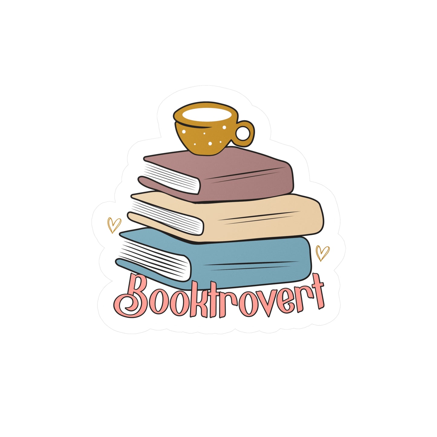 Booktrovert Vinyl Decal