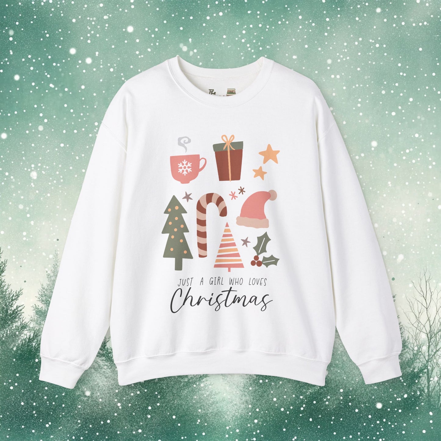 Just a Girl Who Loves Christmas Sweatshirt