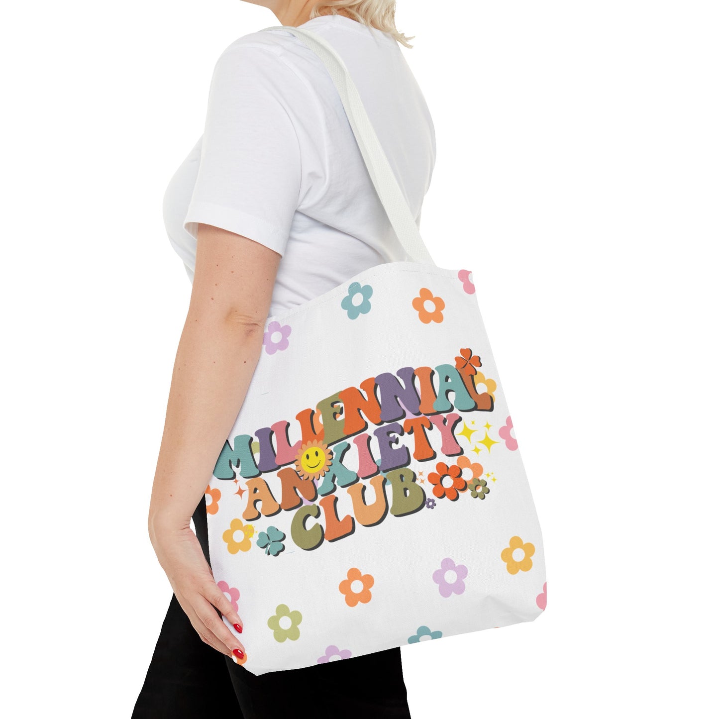 Millennial Anxiety Club Tote Bag