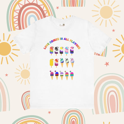 Love Comes In All Flavors Tee