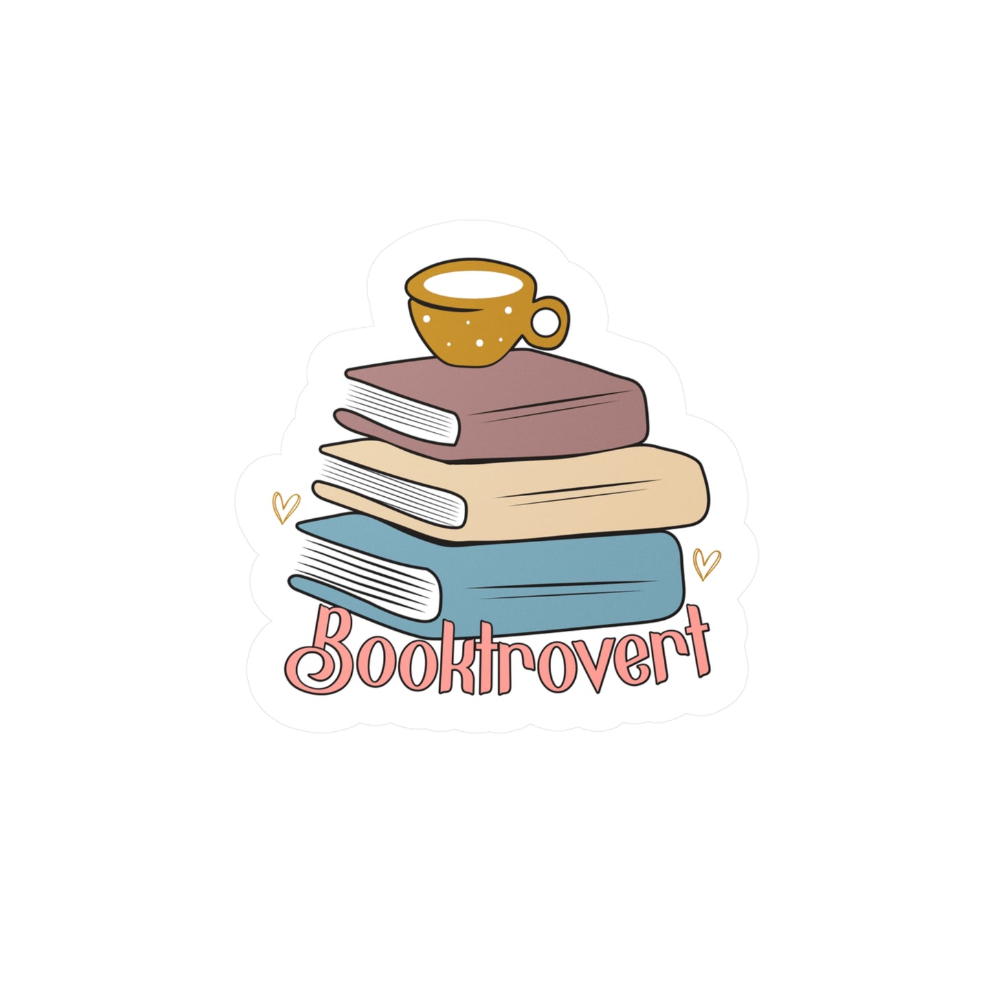 Booktrovert Vinyl Decal