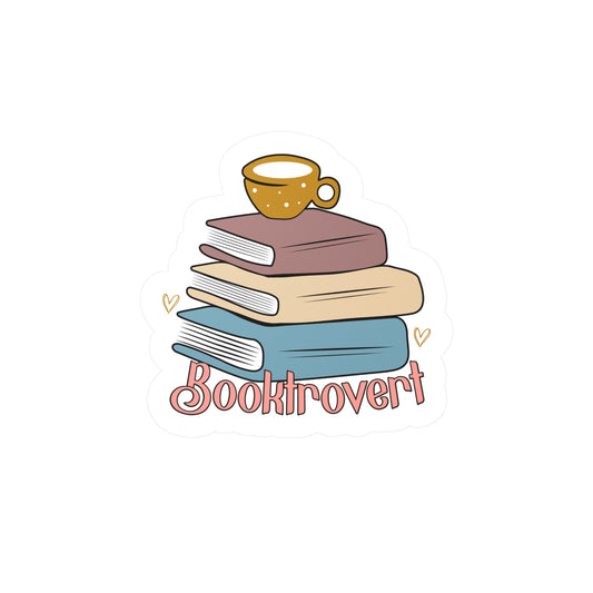 Booktrovert Vinyl Decal