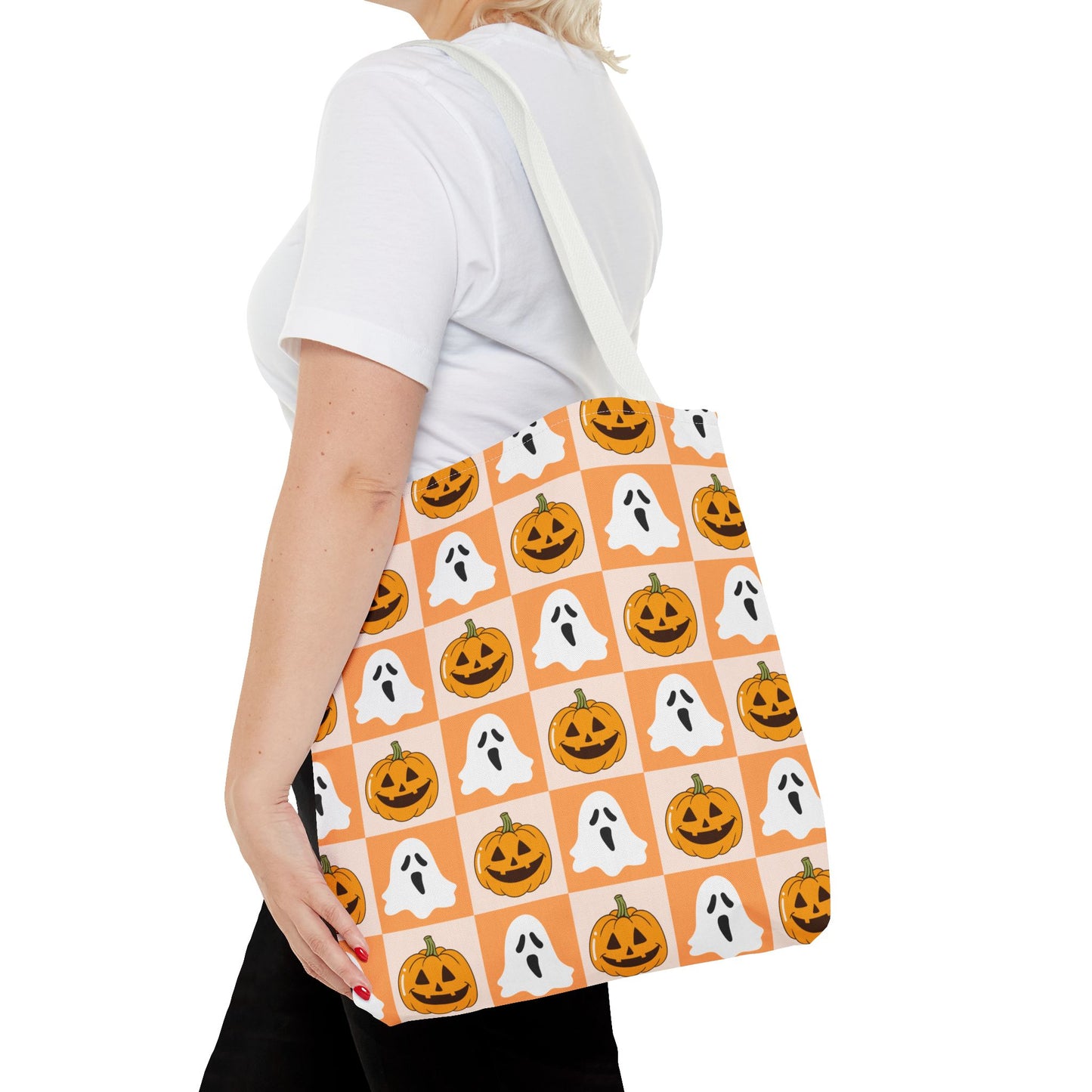 Spooky Squares Tote Bag