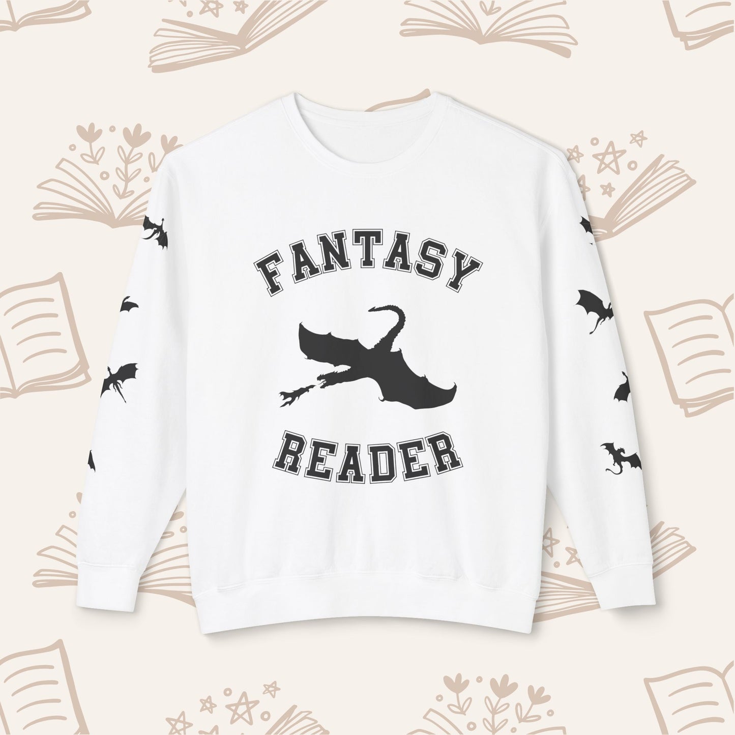 Fantasy Reader Sweatshirt (Dragon Rider)