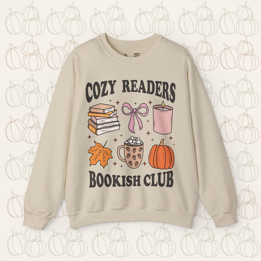 Cozy Readers Bookish Club Crewneck