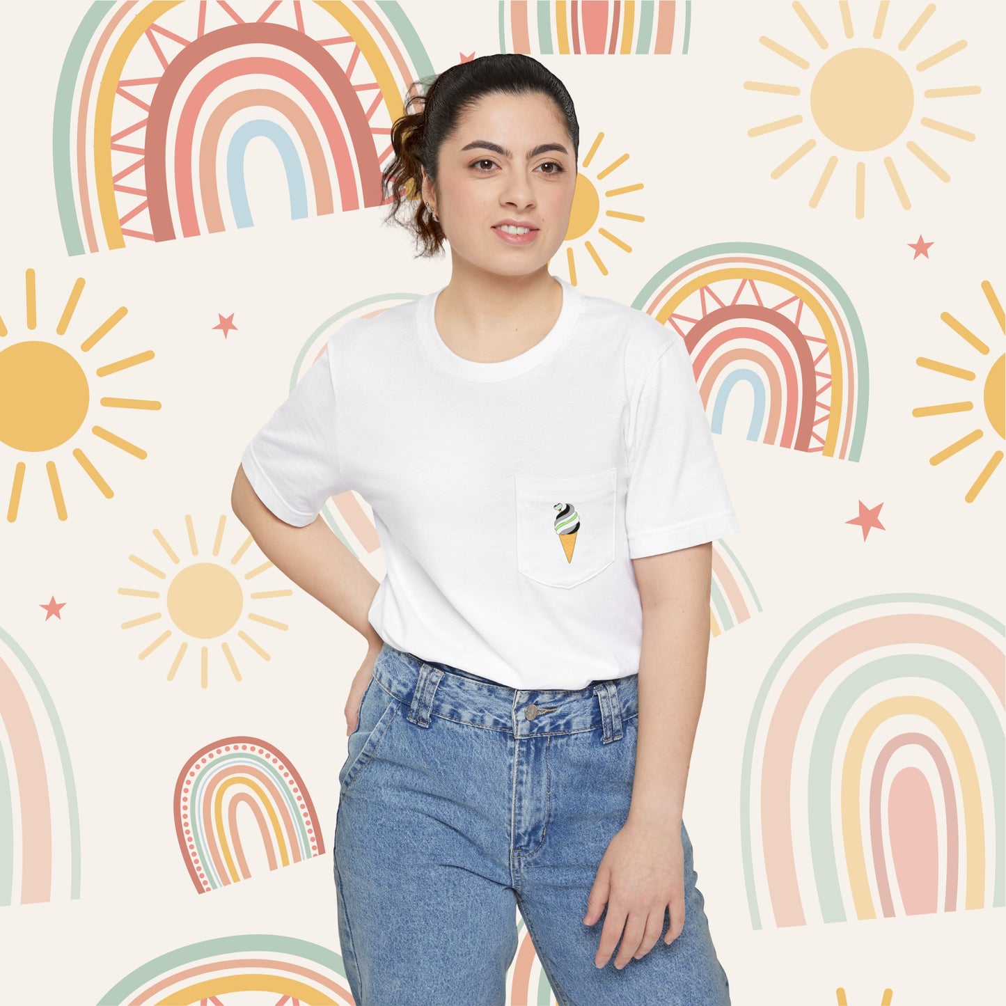 Agender Aguave Swirl Tee