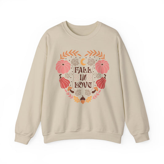 Fall in Love Crewneck Sweatshirt