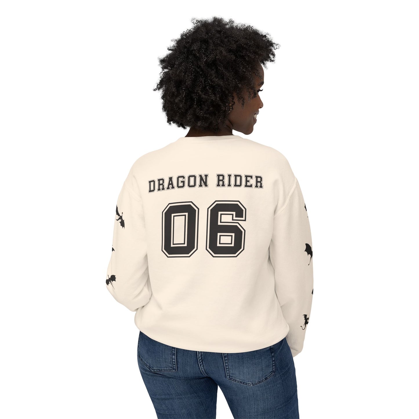 Fantasy Reader Sweatshirt (Dragon Rider)