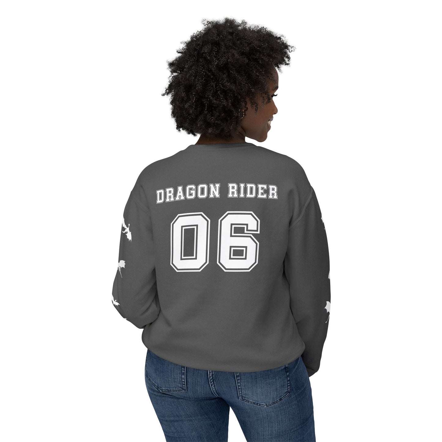 Fantasy Reader Sweatshirt (Dragon Rider)