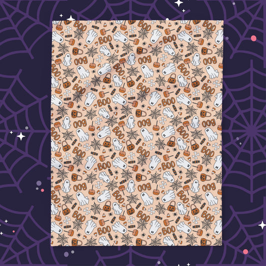 Wicked Webs & Treats Fleece Blanket