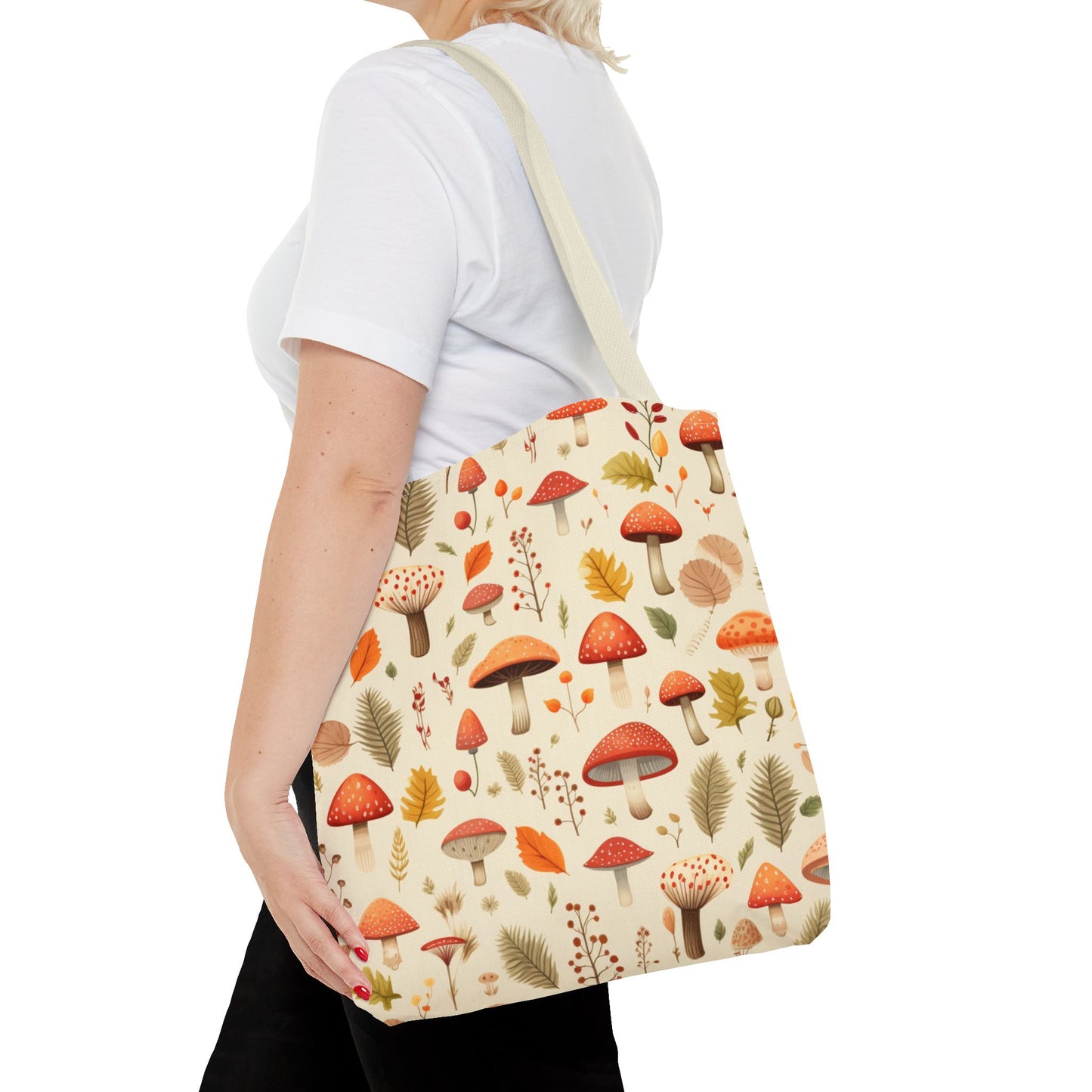 Mushroom Meadow Tote Bag