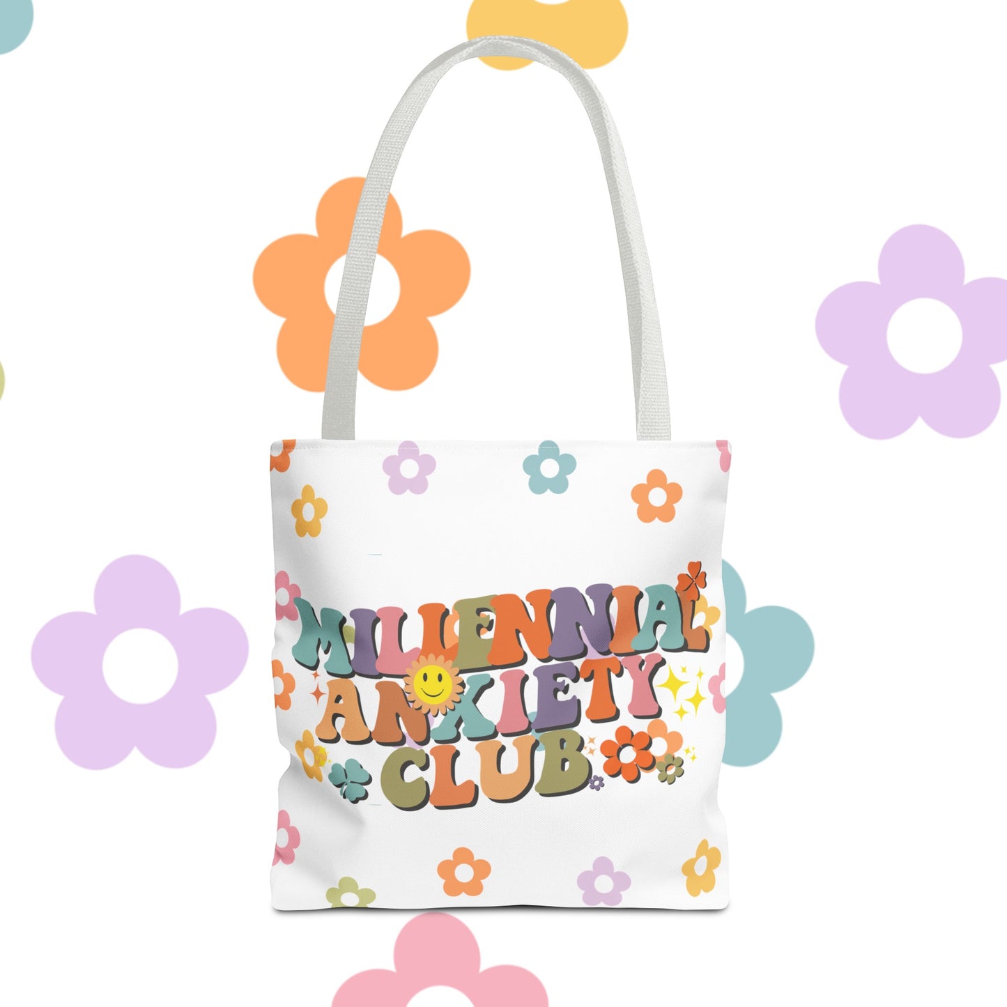 Millennial Anxiety Club Tote Bag