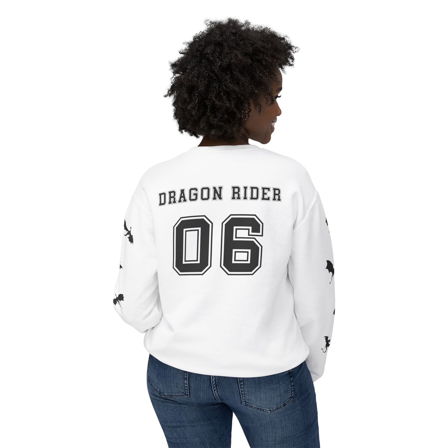 Fantasy Reader Sweatshirt (Dragon Rider)