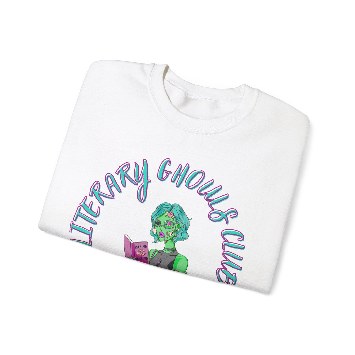 Literary Ghouls Club Crewneck Sweatshirt