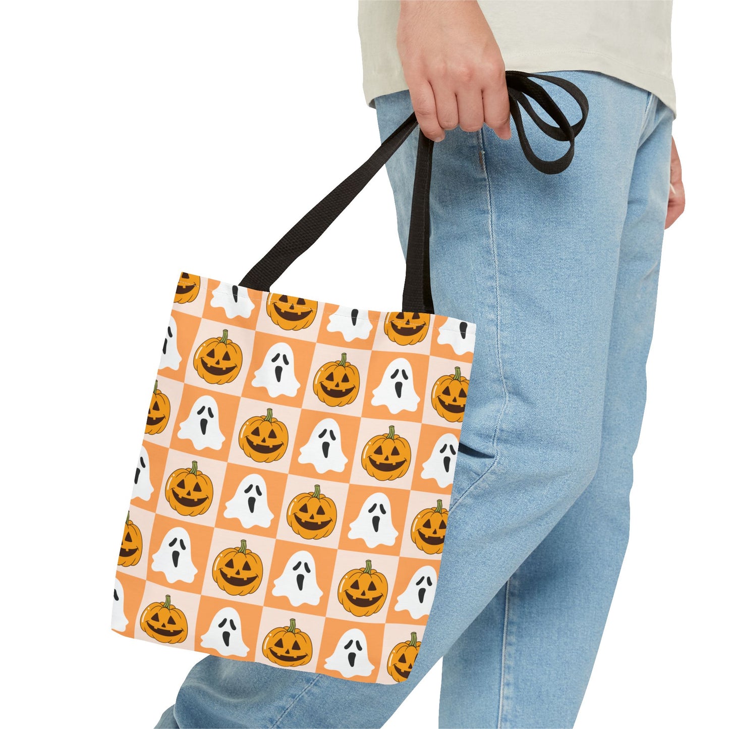 Spooky Squares Tote Bag