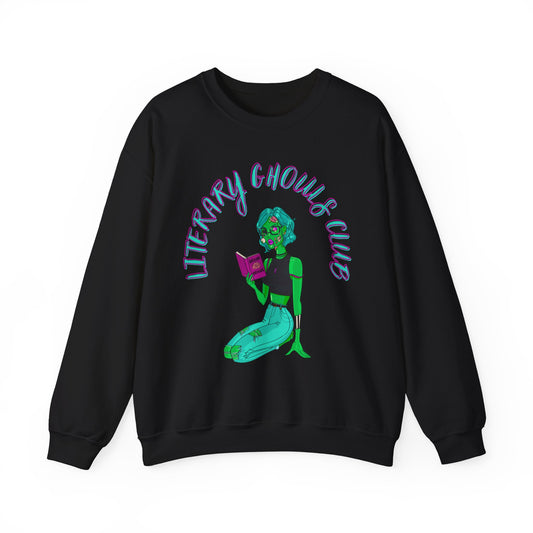 Literary Ghouls Club Crewneck Sweatshirt