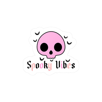 Spooky Vibes Vinyl Decal